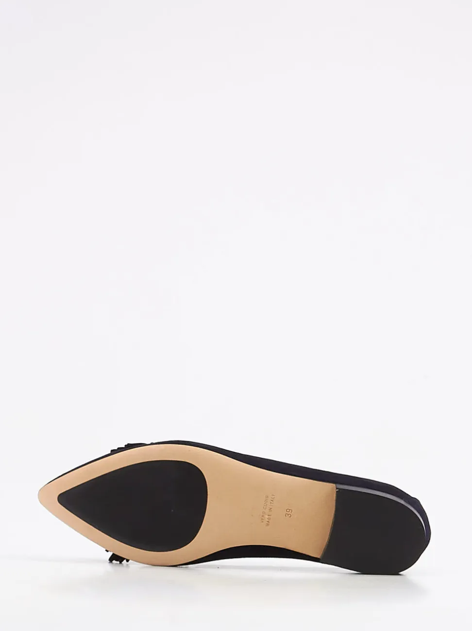 Truman's – Tassel Loafer aus Veloursleder Blau