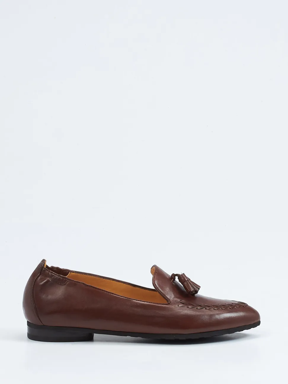 Truman's – Tassel-Loafer aus Lammleder in Braun