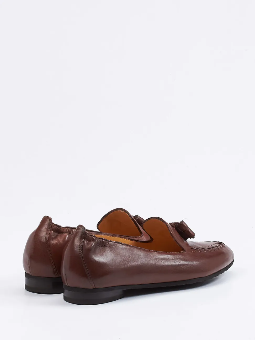 Truman's – Tassel-Loafer aus Lammleder in Braun
