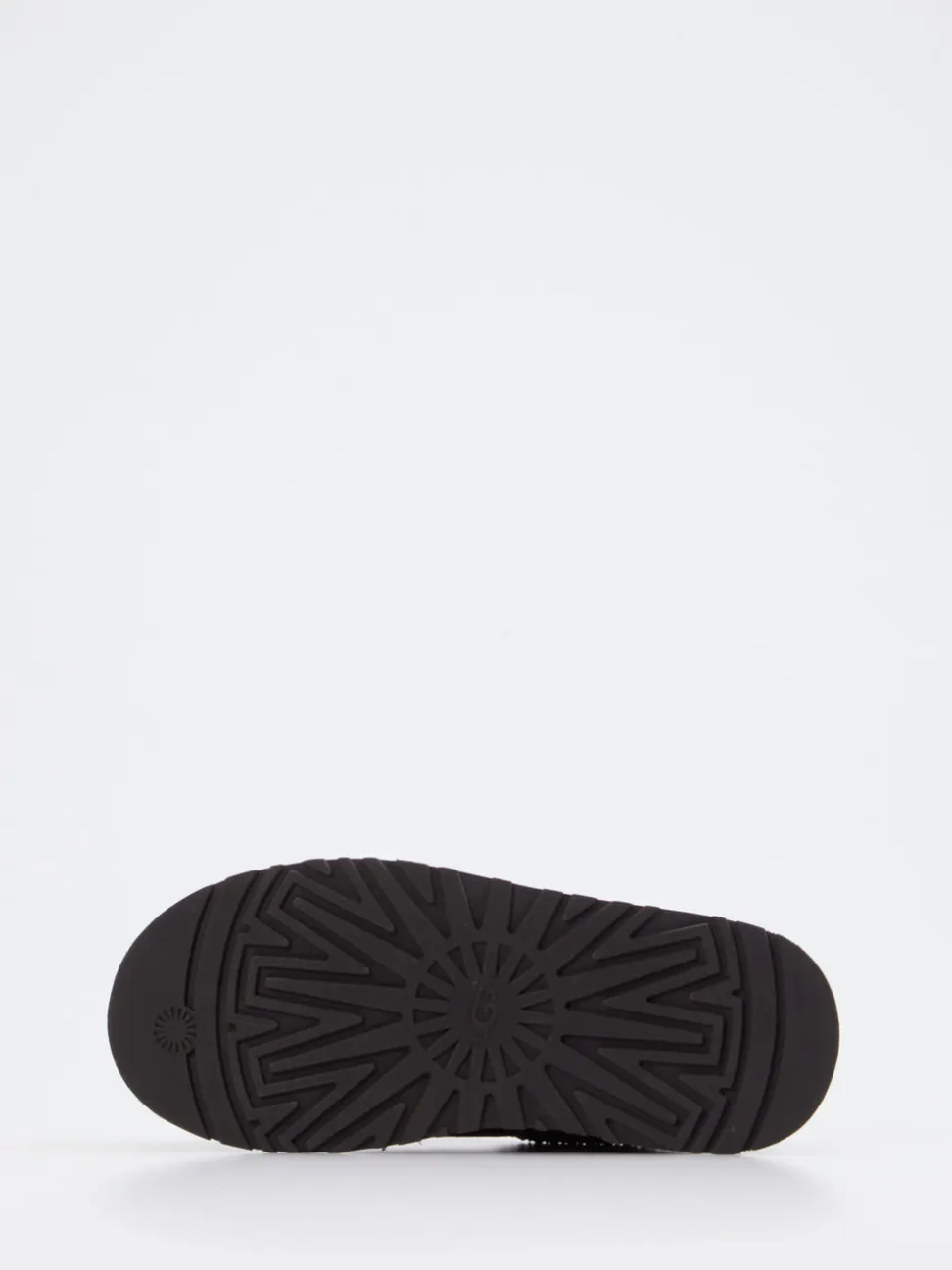 UGG – Hausschuh aus Veloursleder dunkelbraun