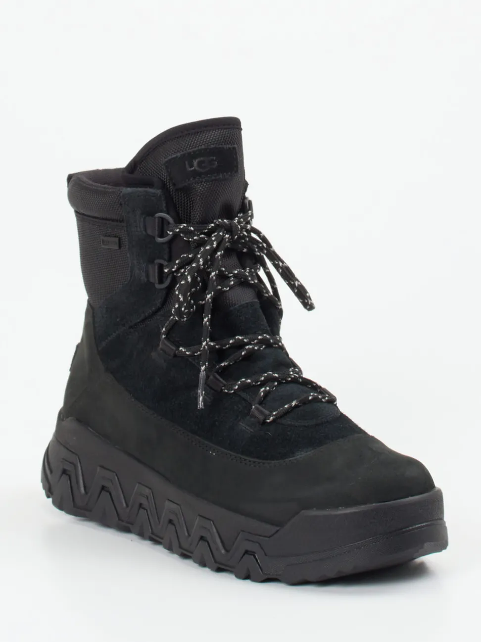 UGG – Outdoor-Boots aus Veloursleder schwarz