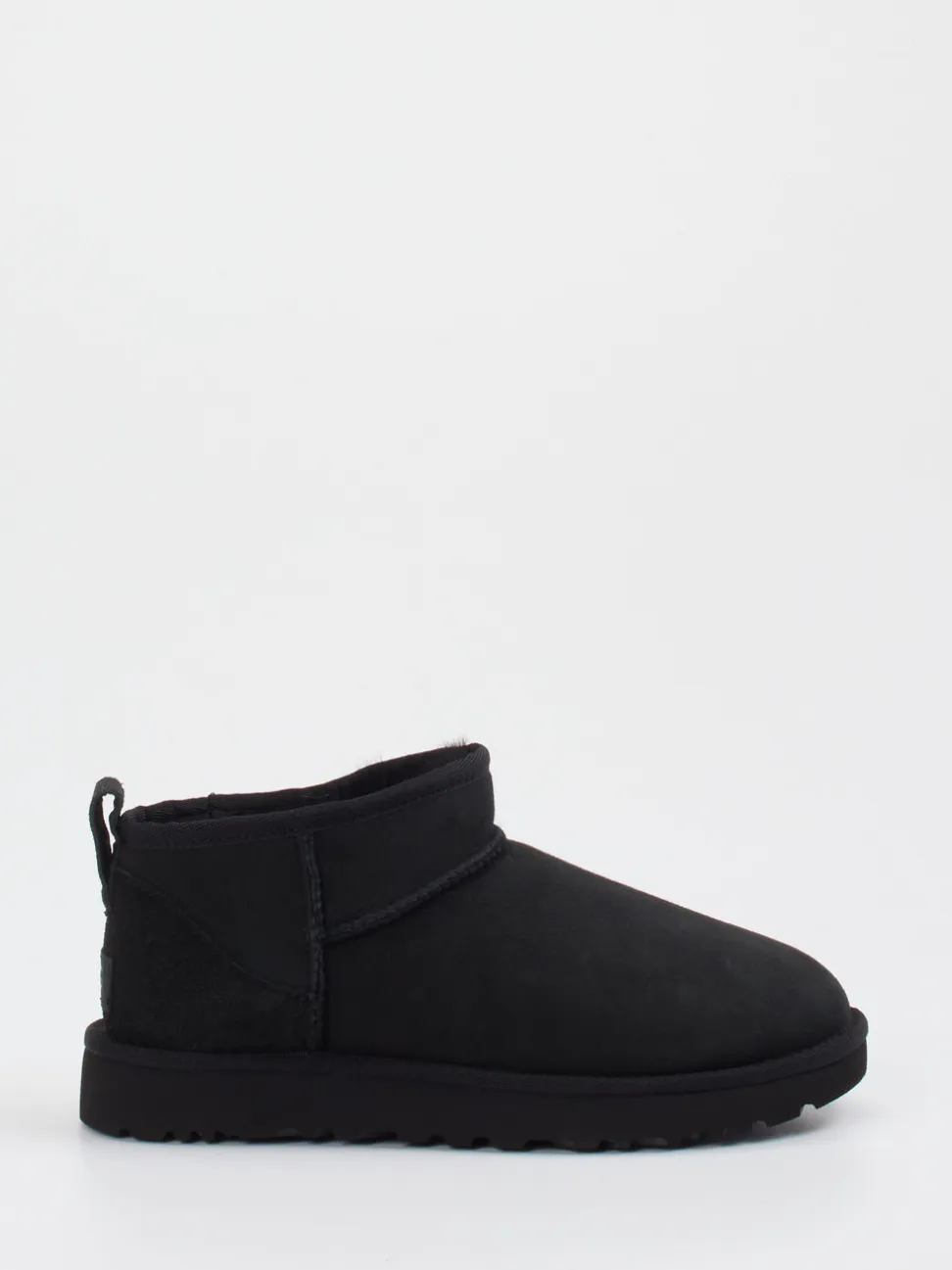 UGG – Stiefeletten aus Veloursleder schwarz