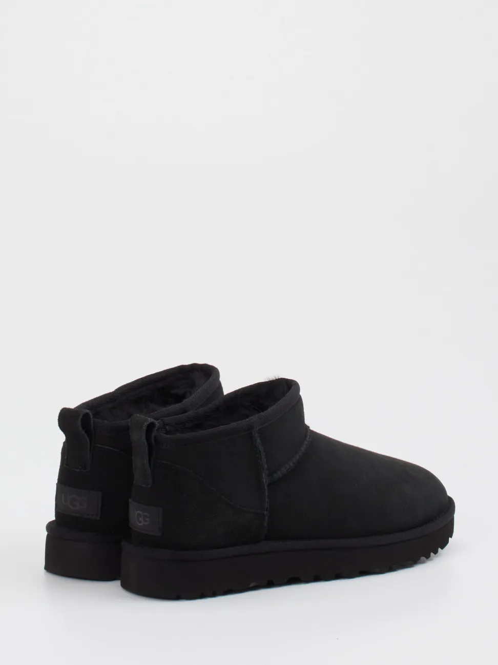 UGG – Stiefeletten aus Veloursleder schwarz
