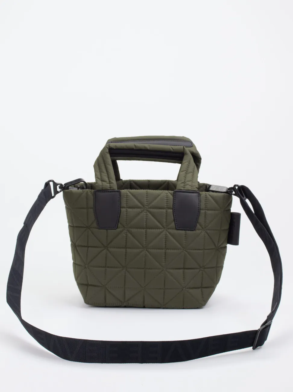 VeeCollective Berlin – Mini Tote Bag aus Nylon olivgrün