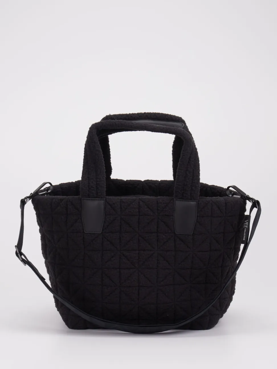 VeeCollective Berlin – Shopper Bag aus Textil schwarz