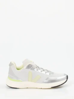 VEJA – Performance-Sneaker aus veganem Mesh hellgrau