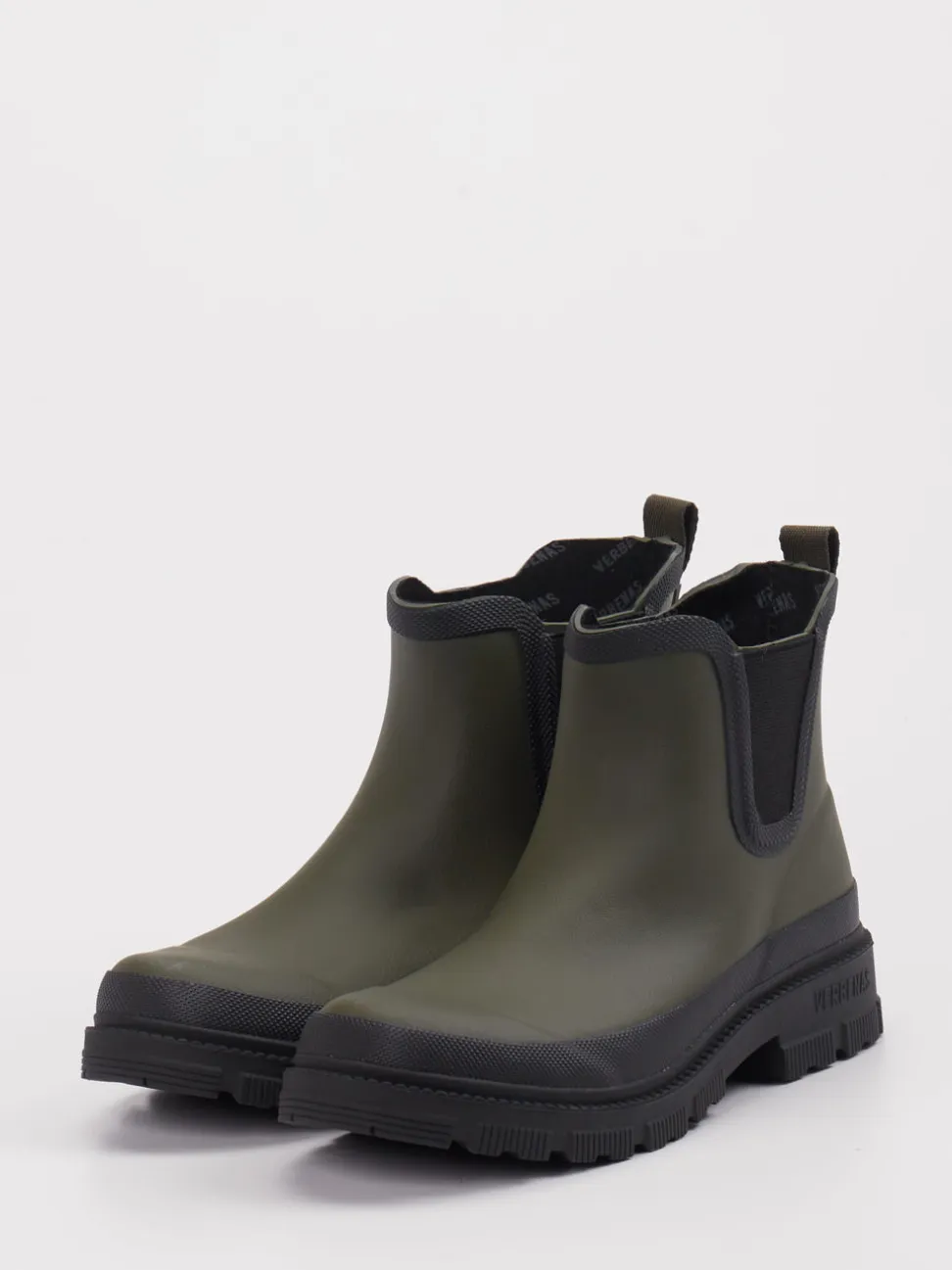 Verbenas – Chelsea Boots aus Synthetik in Olivgrün