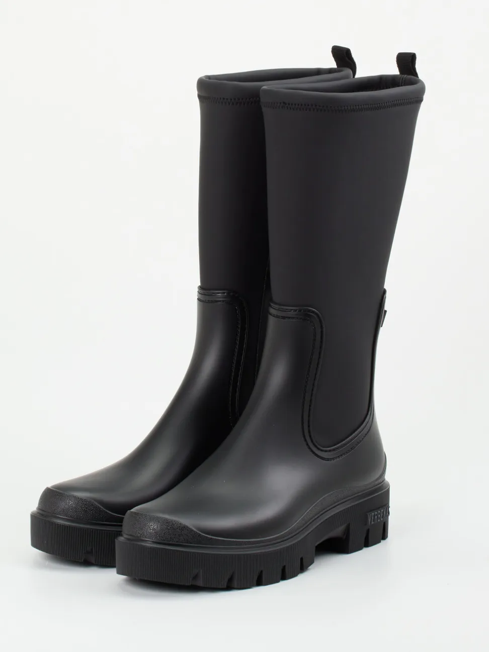 Verbenas – Regenstiefel aus Synthetik in Schwarz