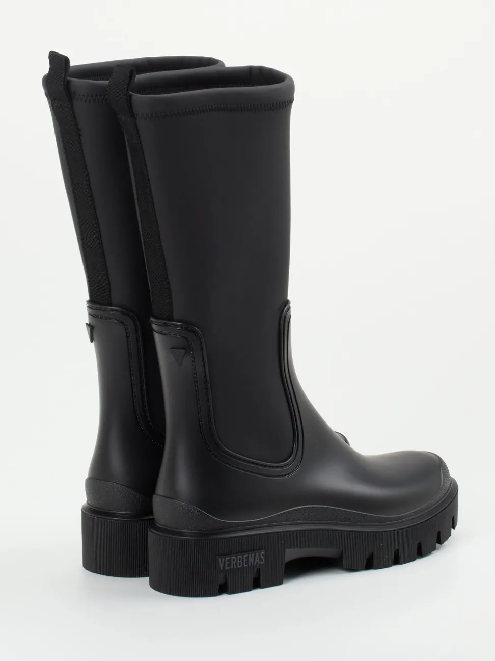 Verbenas – Regenstiefel aus Synthetik in Schwarz