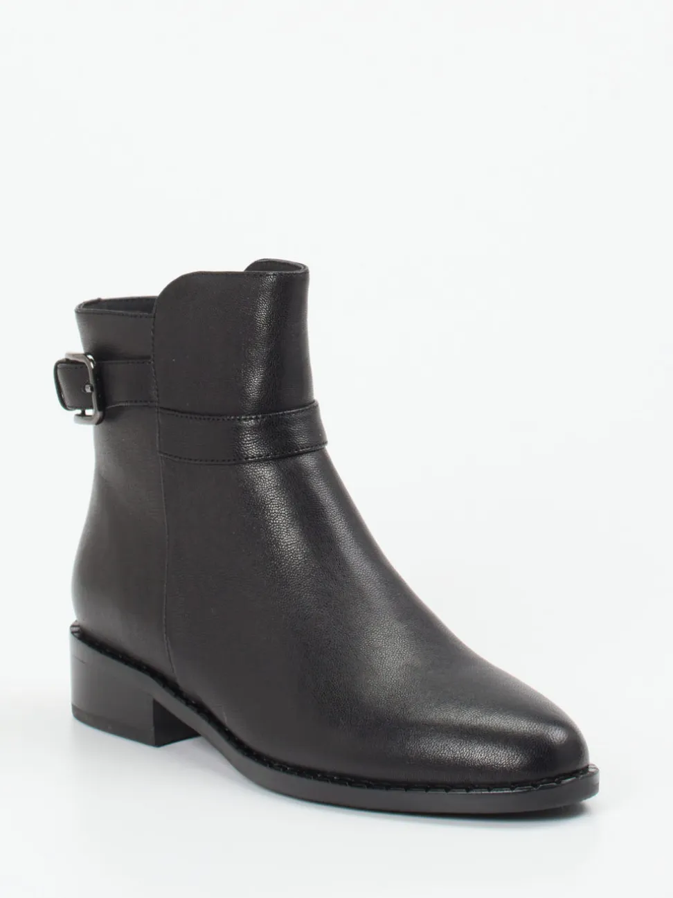 Vivian Ray – Stiefelette aus Glattleder schwarz
