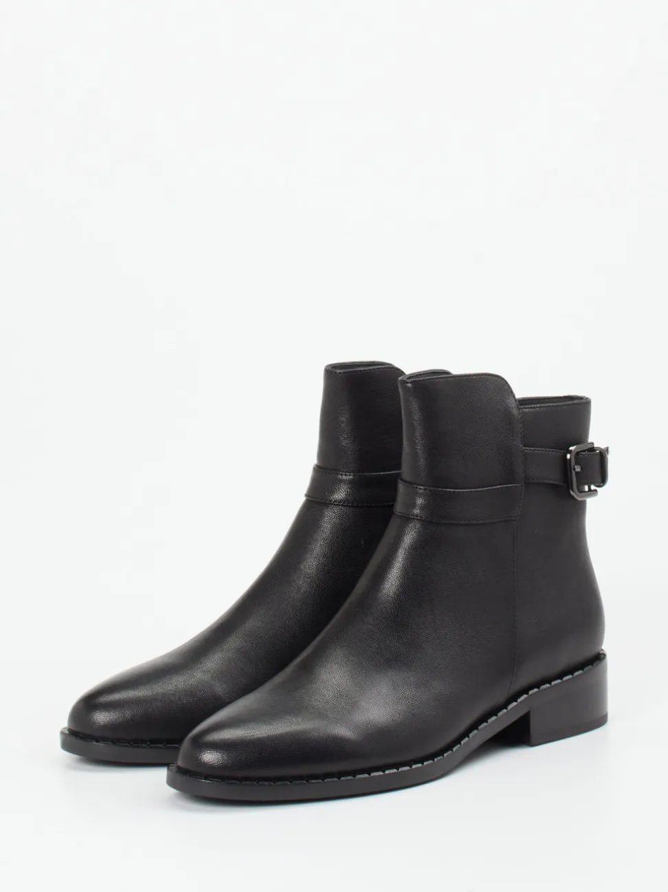 Vivian Ray – Stiefelette aus Glattleder schwarz