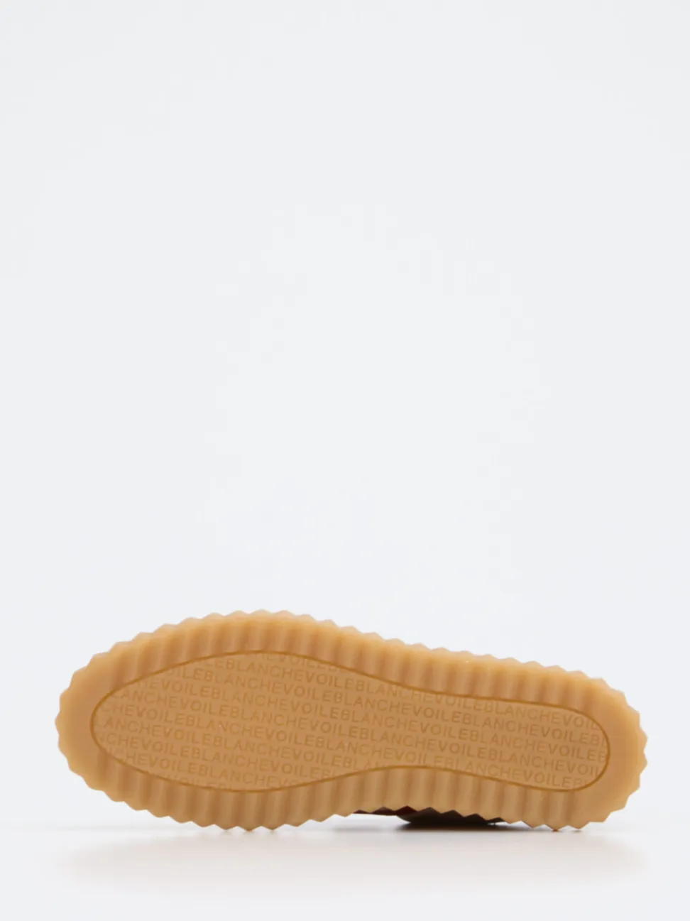 Voile Blanche – Klett-Sneaker aus Veloursleder beige