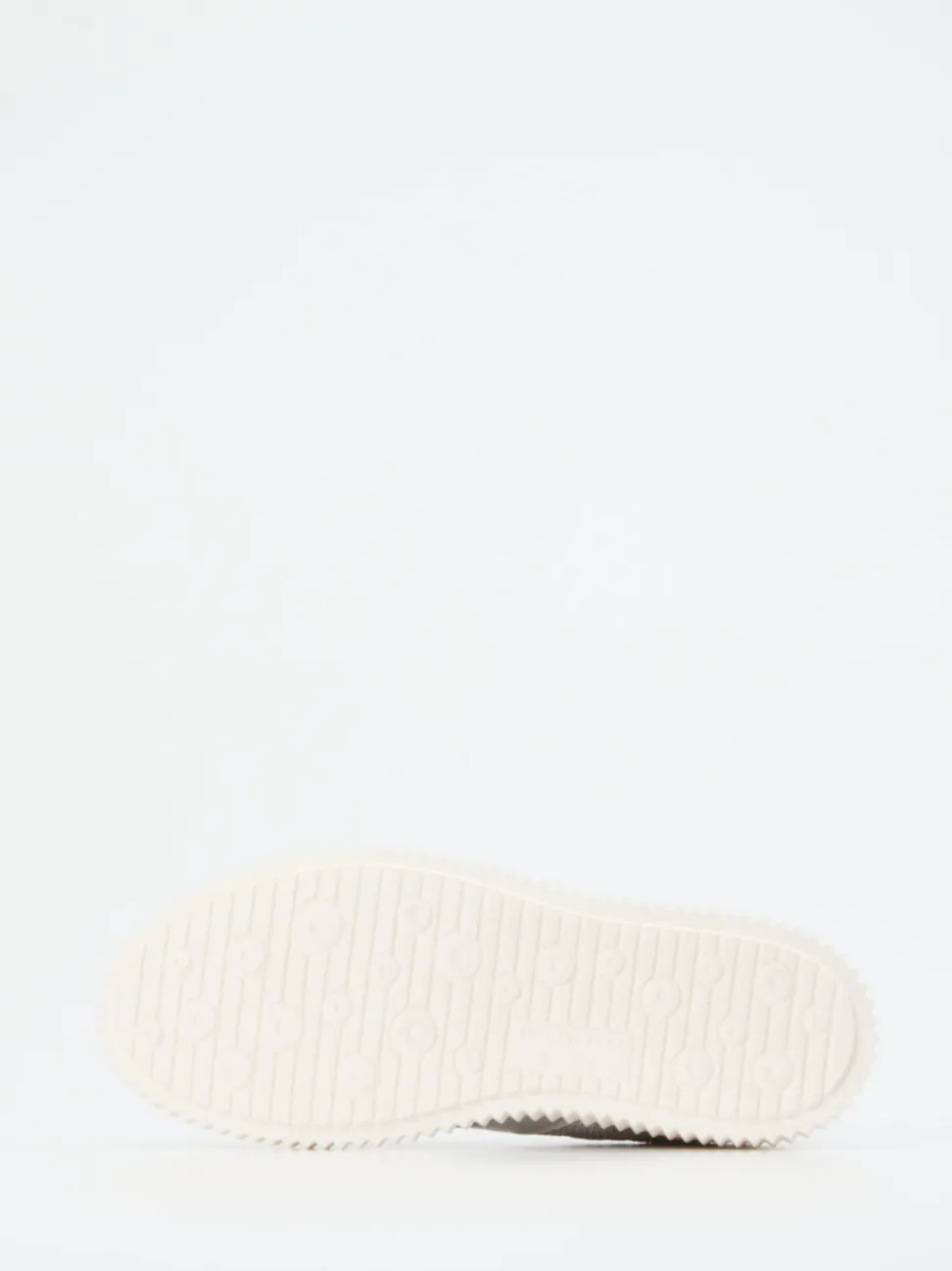 Voile Blanche – Sneaker aus Veloursleder und Mesh Offwhite