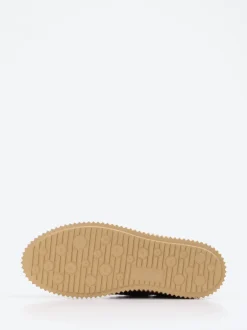 Voile Blanche – Sneaker aus Veloursleder cognacbraun