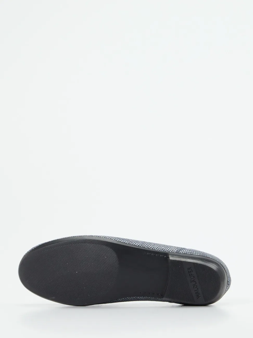 Waldläufer – Loafer aus geprägtem Leder jeansblau