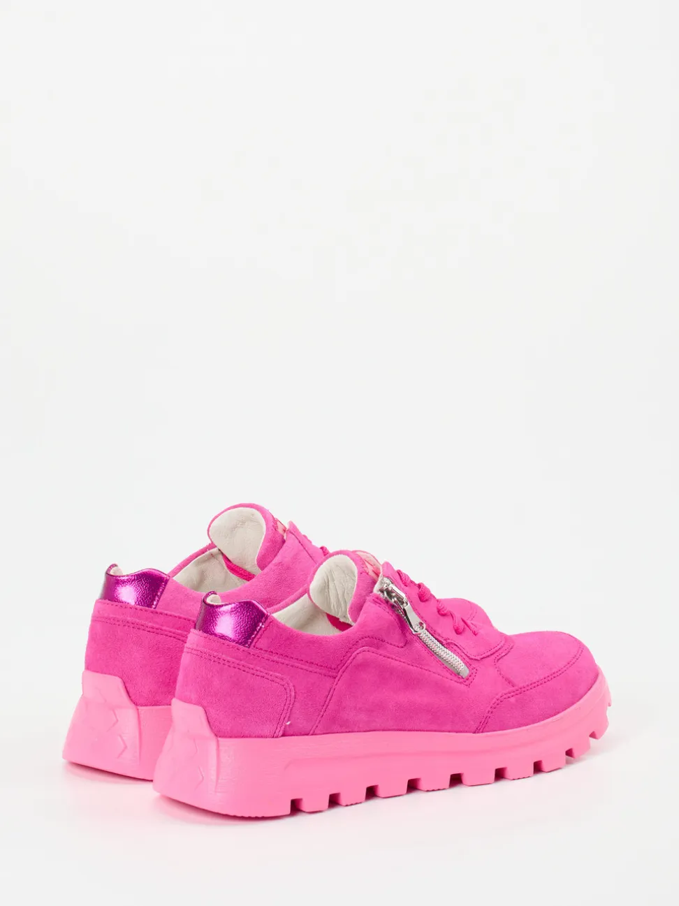 Waldläufer – Sneaker aus Kalbleder in Pink