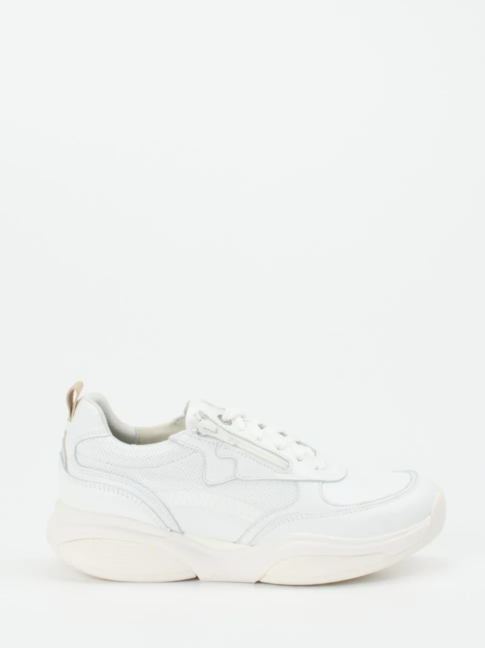 Xsensible – Chunky Sneaker aus Kalbleder Offwhite